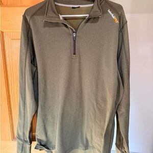Timberland PRO Green Quarter-Zip Pullover